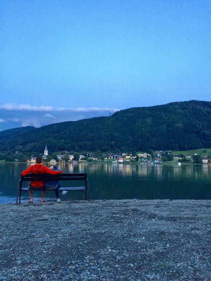 Ferienwohnung Villa Seeblick Bodensdorf Luaran gambar